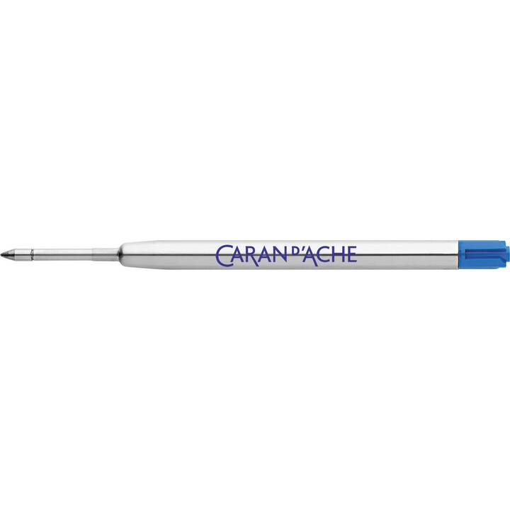 CARAN D'ACHE Mine de stylo roller 849 (Bleu, 1 pièce)