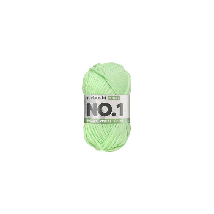 MYBOSHI Wolle (50 g, Mintgrün, Grün)