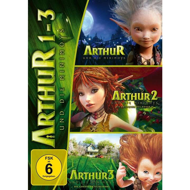 Arthur und die Minimoys 1-3 (DE, EN)