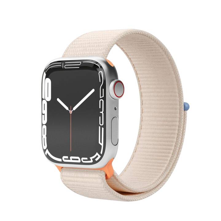 VONMÄHLEN Fitness Loop Case 1 Bracelet (Apple Watch 40 mm / 41 mm / 38 mm, Beige)