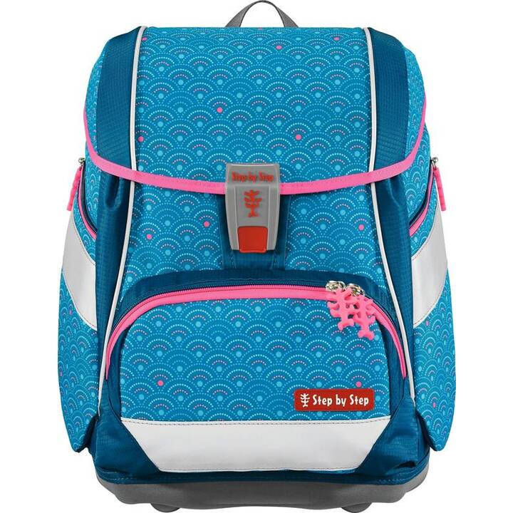 STEP BY STEP Jeu de sacoches 2In1 Plus Dolphin Pippa (19 l, Bleu, Pink)
