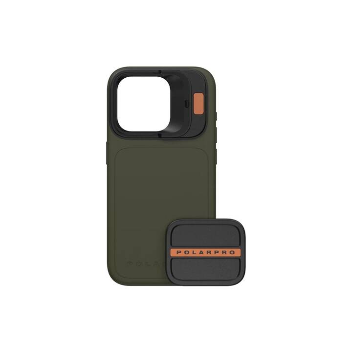 POLAR PRO FILTERS Backcover MagSafe LiteChaser 15 (iPhone 15 Pro, Verde)