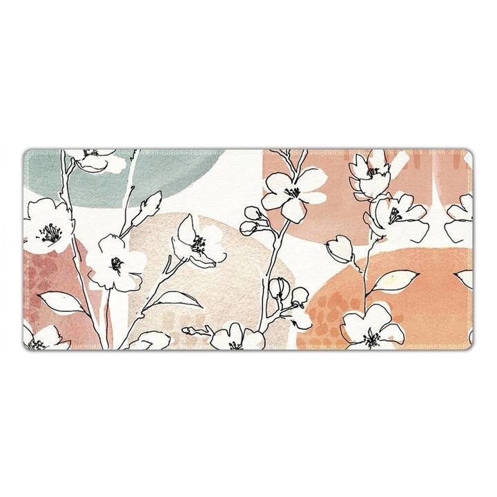 EG Tapis pour souris (Bureau à domicile, Fleur)