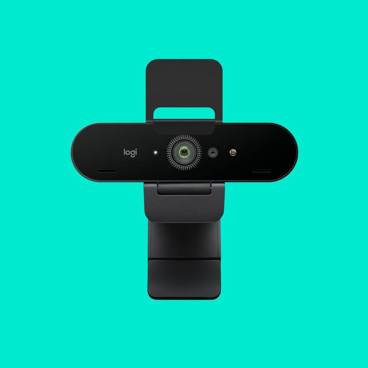 LOGITECH Brio Stream Webcam (8 MP, Schwarz)