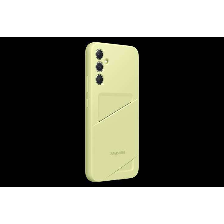 SAMSUNG Backcover Card Slot Case (Galaxy A34 5G, Lime)