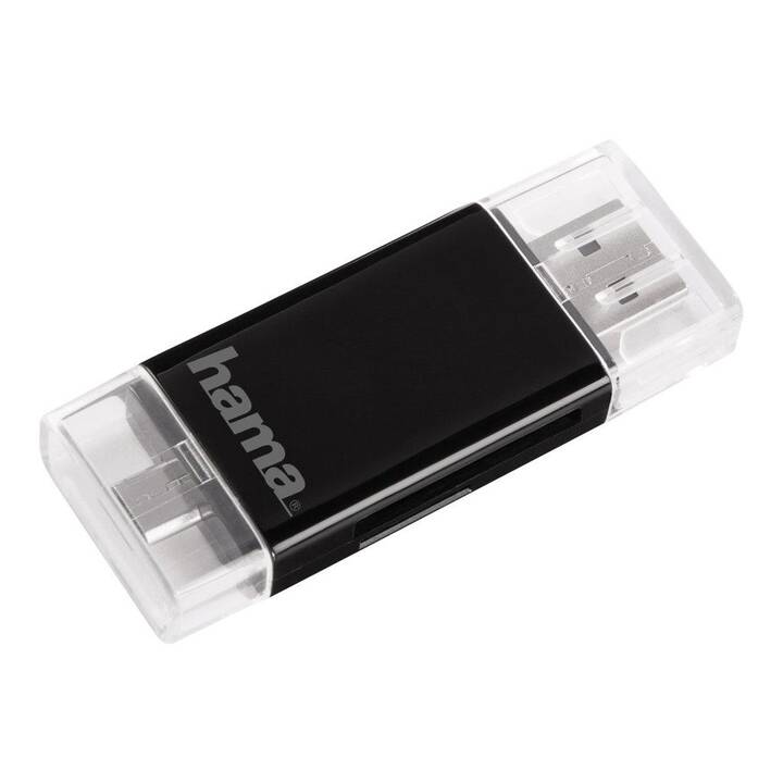 HAMA Lecteurs de carte (MicroUSB, USB Typ A)