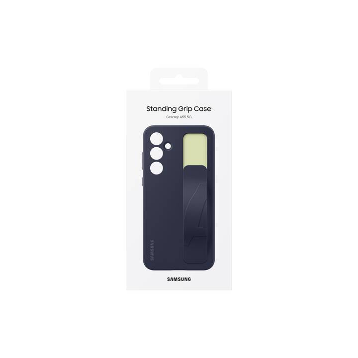 SAMSUNG Standing Cover GRIP (Galaxy A55, Blauschwarz)