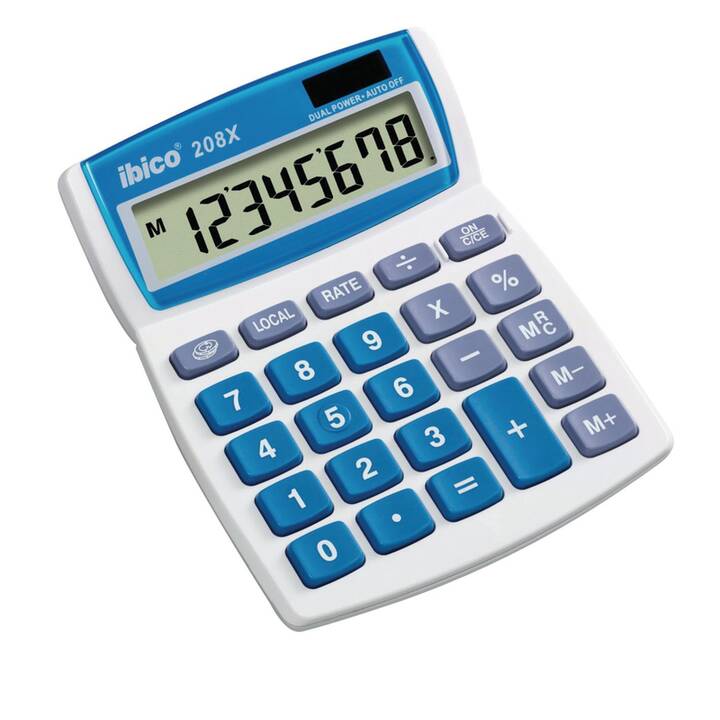 IBICO 208X Calculatrice de poche