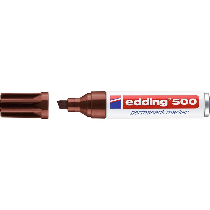 EDDING Permanent Marker (Braun, 1 Stück)