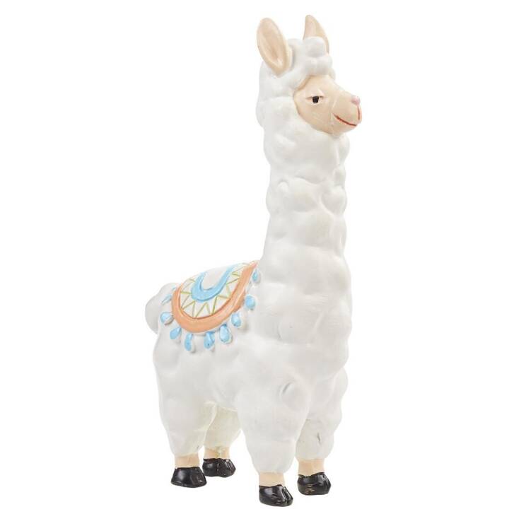 HOBBYFUN Llama Figura in miniatura Deco (Bianco)