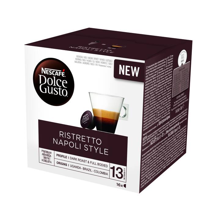 DELONGHI Piccolo XS Starter Kit 60 Capsules (Dolce Gusto, Rouge) -  Interdiscount