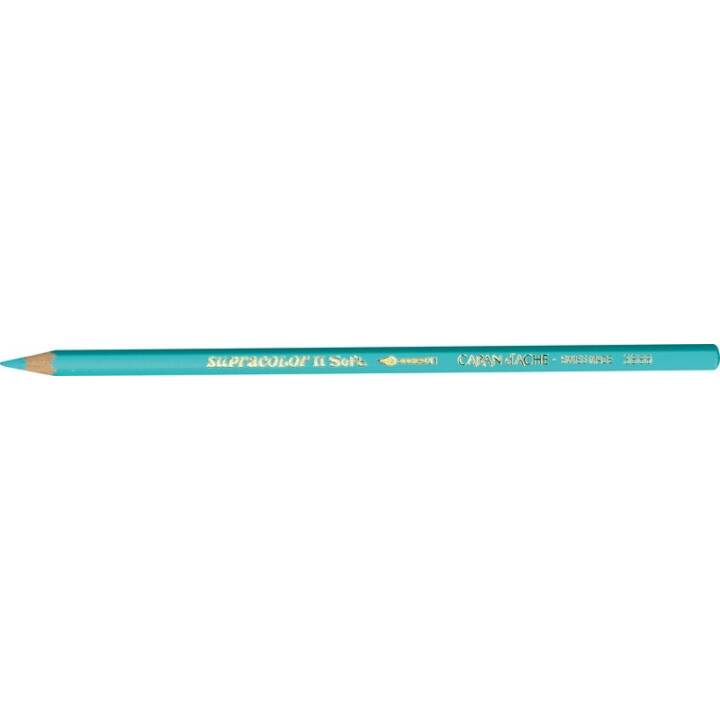 CARAN D'ACHE Crayons de couleur Supracolor (Turquoise, 1 pièce)