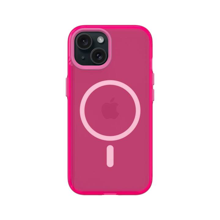 RHINOSHIELD Backcover (iPhone 15, Transparent, Pink)