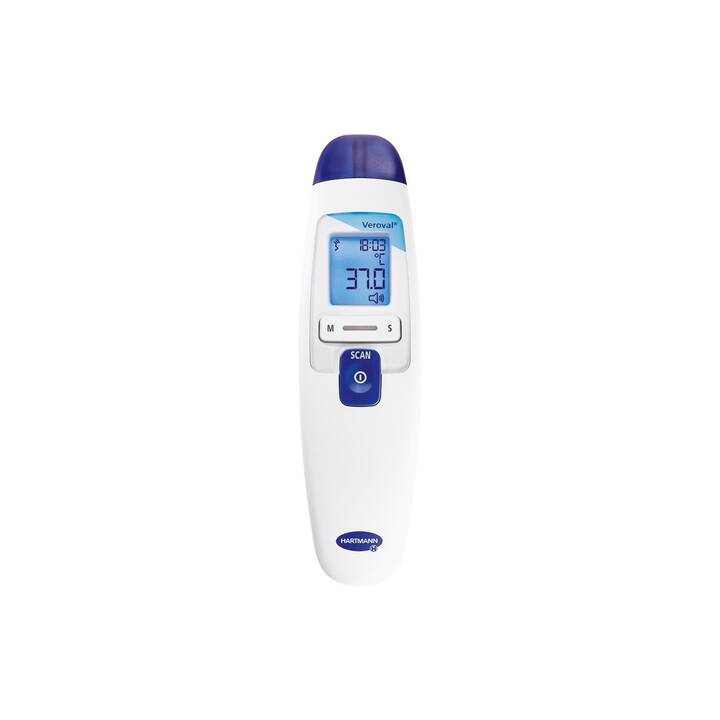 VEROVAL Thermomètre infrarouge Dual Scan
