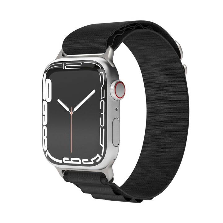 VONMÄHLEN Action Loop Bracelet (Apple Watch 45 mm / 42 mm / 49 mm / 44 mm, Noir)
