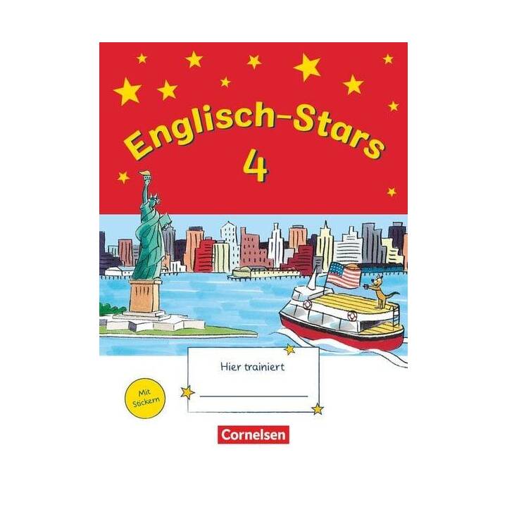 Englisch-Stars, Allgemeine Ausgabe, 4. Schuljahr, Übungsheft, Mit Lösungen