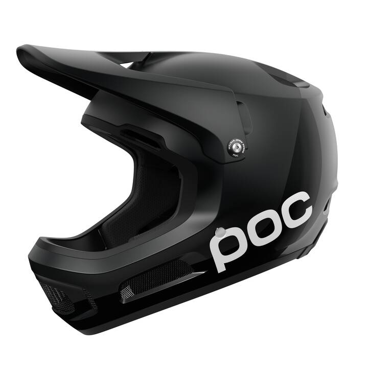 POC Unisexe Casque downhill Coron Air MIPS (M, Noir)