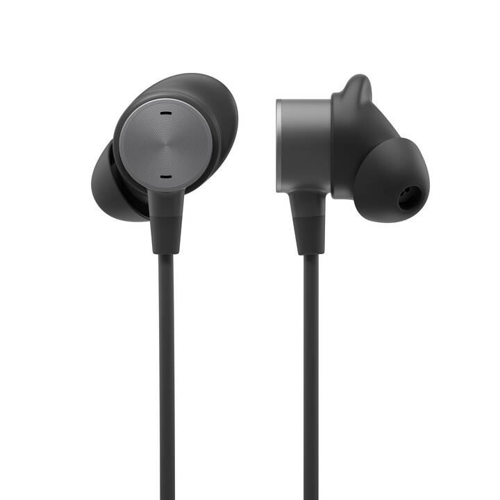 LOGITECH Office Headset (In-Ear, Kabel, Schwarz)