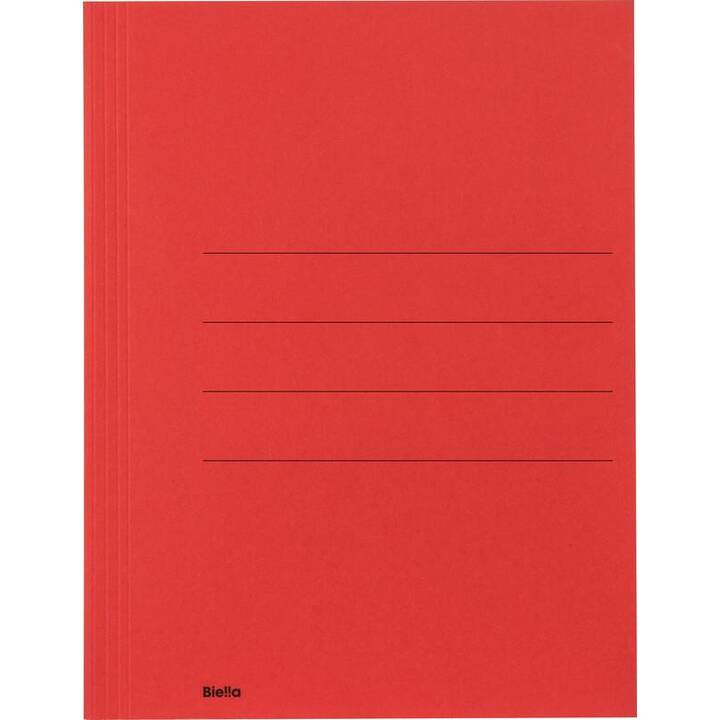 BIELLA Dossier répertoire Jura (Rouge, A4, 1 pièce)