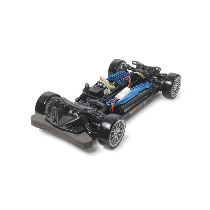 TAMIYA TT02D Drift Spec Chassis Componenti (Nero, Blu)