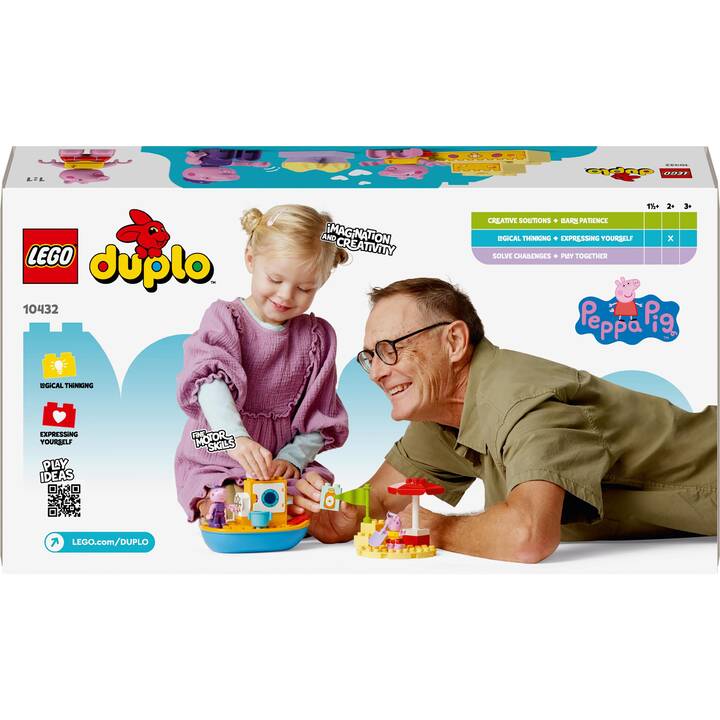 LEGO DUPLO  Peppa Pig Le voyage en bateau (10432)