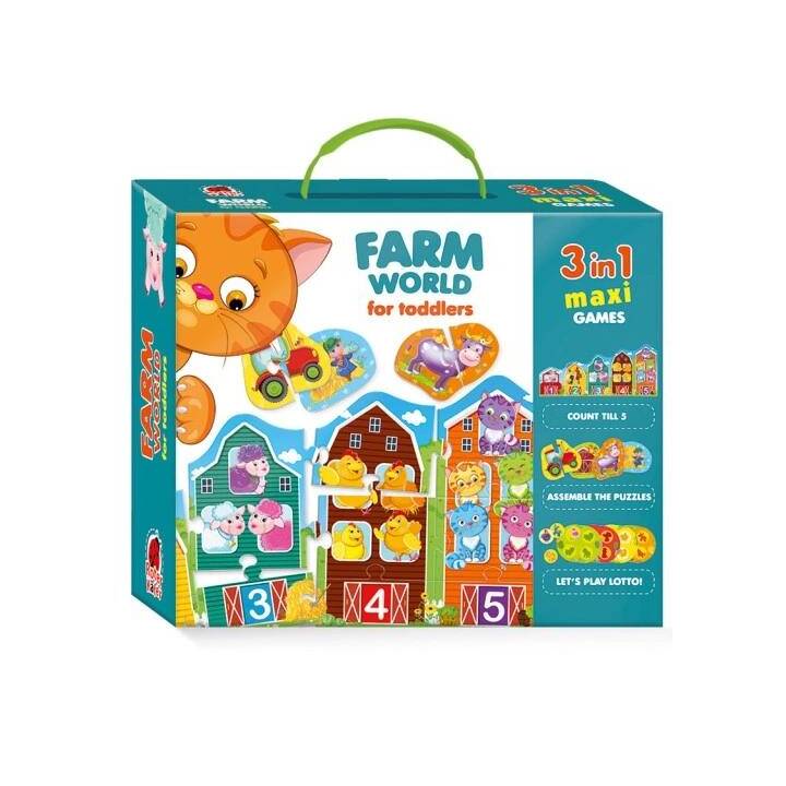 ROTER KÄFER Farm World for Toddlers (Anglais, Allemand)