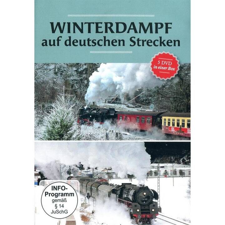 Winterdampf auf deutschen Strecken (DE)