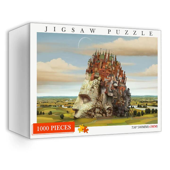 EG puzzle (1000 pièces) - marron - château