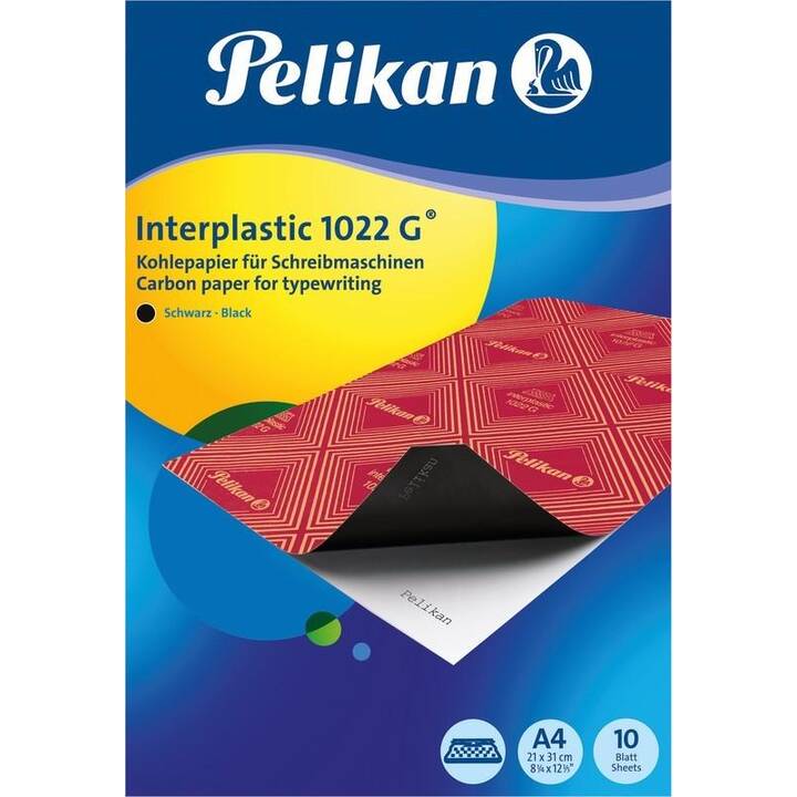 PELIKAN Interplastic 1022 G Transferpapier (10 Blatt, A4, 45 g/m2)