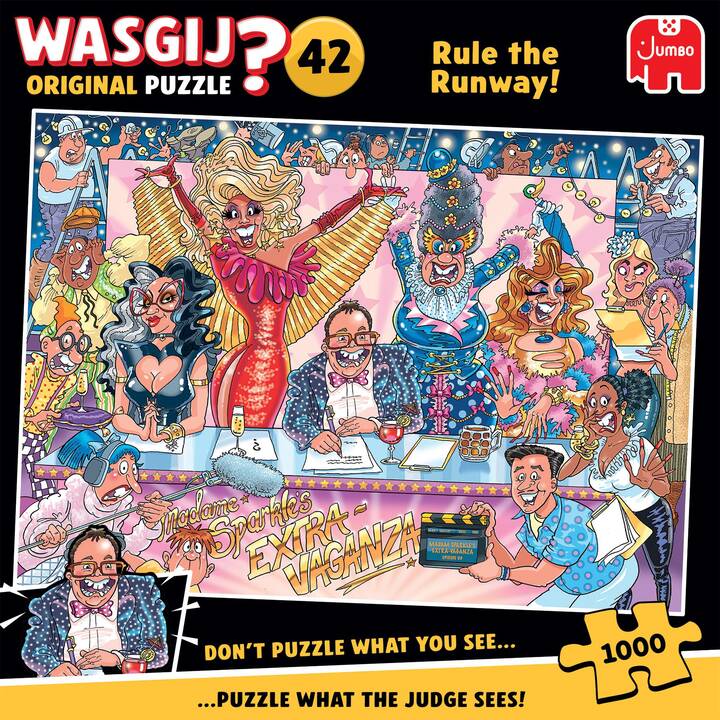 Jumbo Wasgij Destiny 1000 Teile Puzzle Retro (Gebraucht) in Reinach AG für CHF 10 - mit