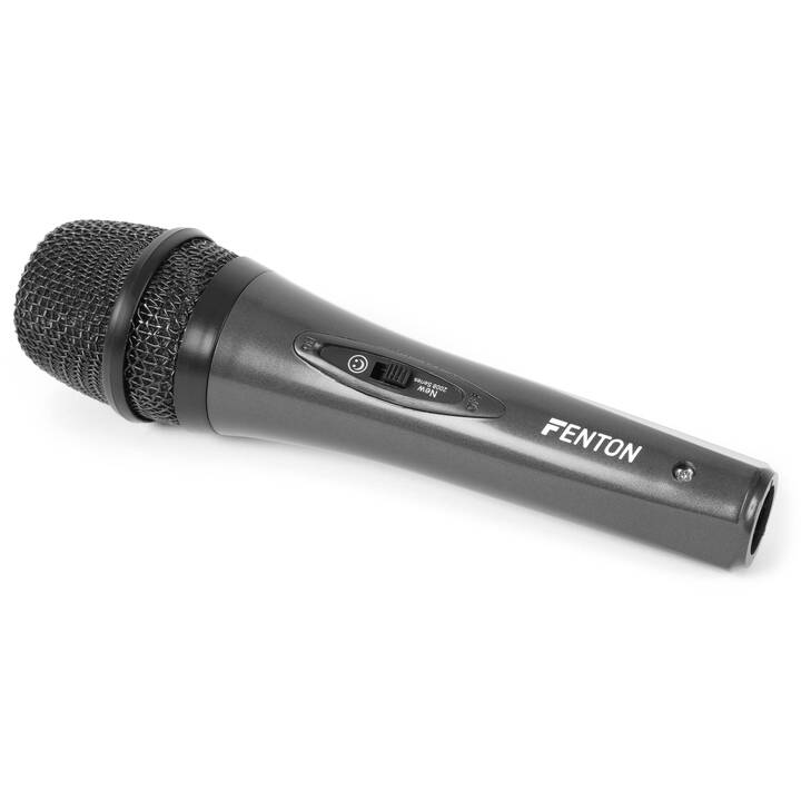FENTON DM105 Microphone à main (Noir)