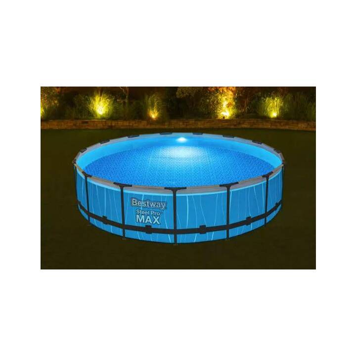 BESTWAY Piscina fuori terra con struttura tubolare in acciaio (457 cm x 107 cm)