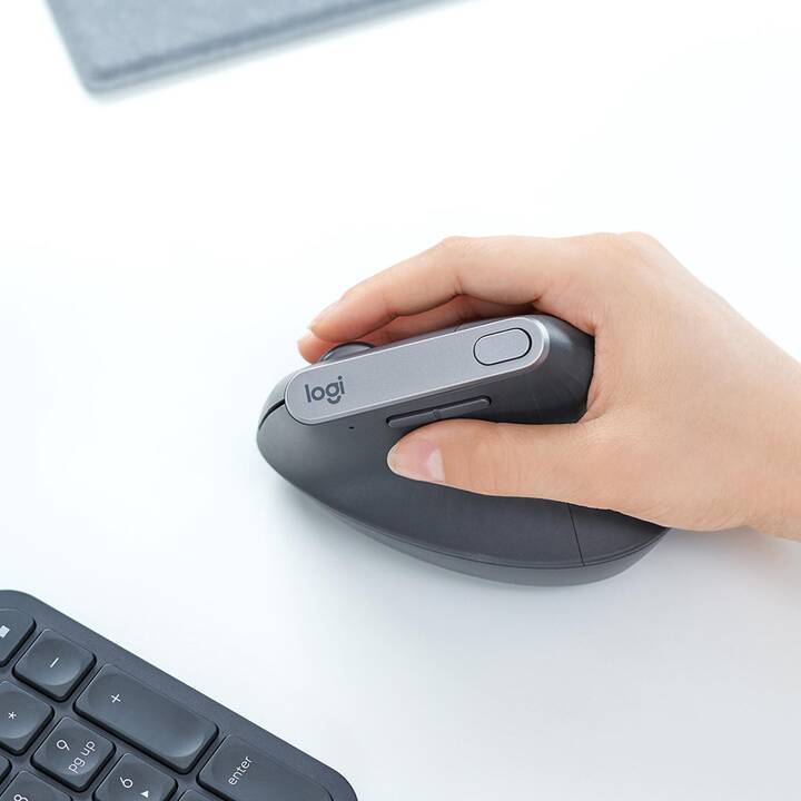 LOGITECH MX Vertical Mouse (Senza fili, Universale, Office)