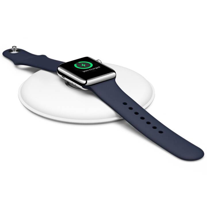 APPLE Watch Station de recharge (Apple Watch Series 2 / Series 1 / Series 3 / Series 4, Blanc)