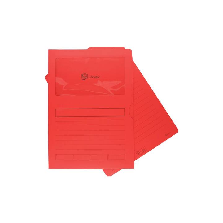 GÖSSLER Dossier d'organisation (Rouge, A4, 100 pièce)