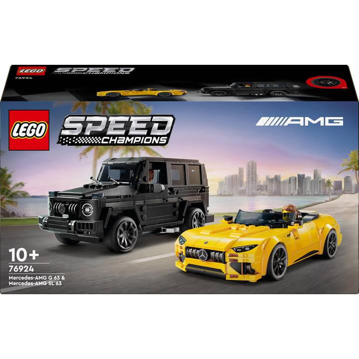 LEGO Speed Champions Mercedes-AMG G 63 e Mercedes-AMG SL 63 (76924)