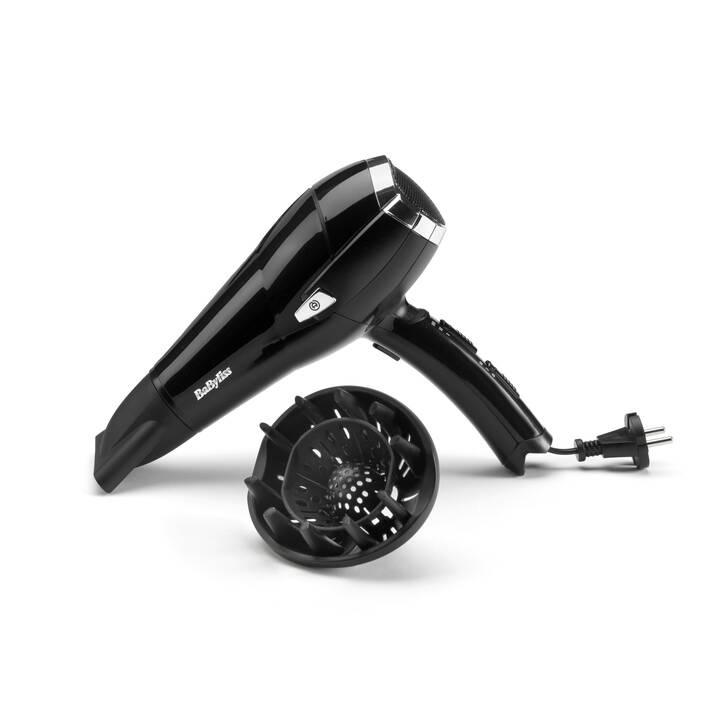 BABYLISS Retracord 374 (2000 W, Schwarz)