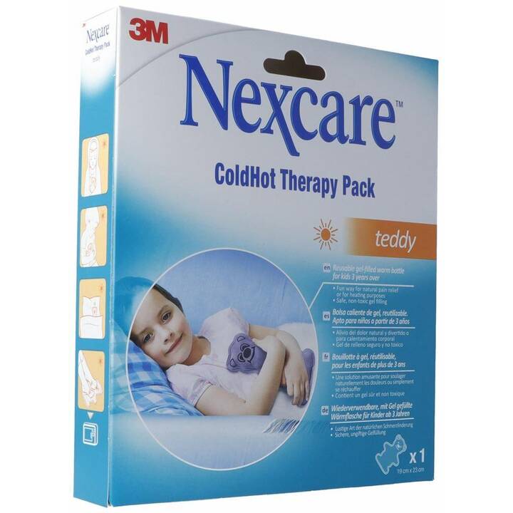 NEXCARE Bettflasche ColdHot Therapy Pack teddy (Bär, Gel Einlage)