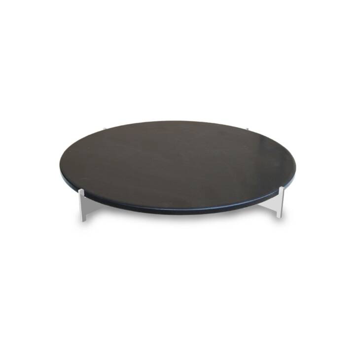 LOTUSGRILL Pierre à pizza  XL (Grès, Acier inox)