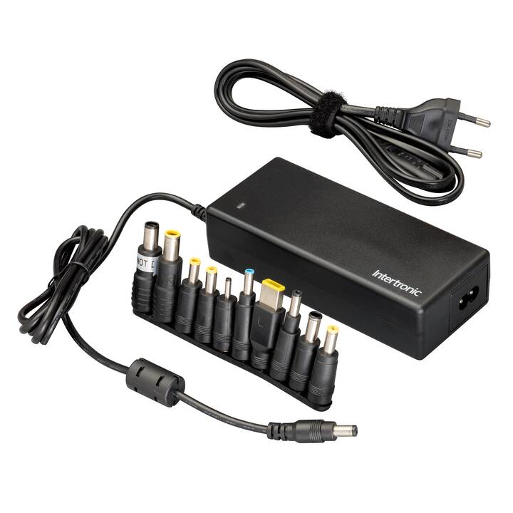 INTERTRONIC Notebook Power Supply Bloc d'alimentation universel (90 W)