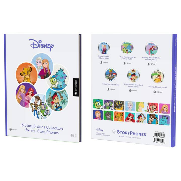 STORYPHONES Pièce radiophonique pour enfants StoryBook Premium (DE, IT, EN, FR, ES)