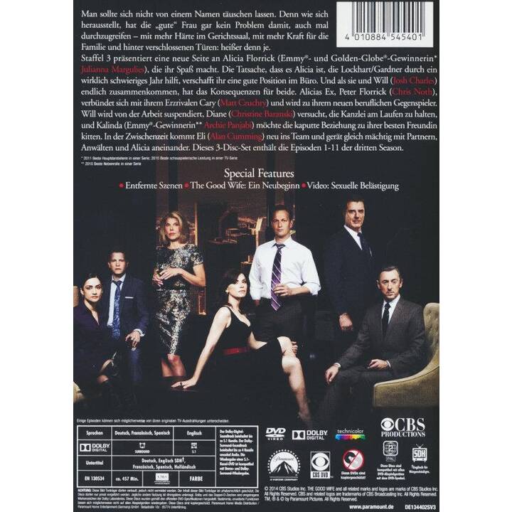 The Good Wife Staffel 3.1 (EN, FR, ES, DE)