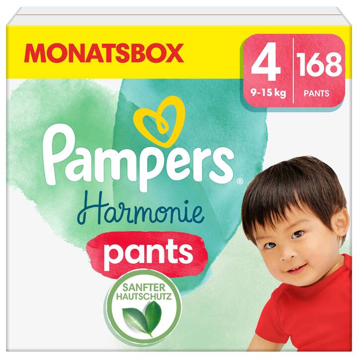 PAMPERS Harmonie Pants 4 (Monatsbox, 168 Stück)