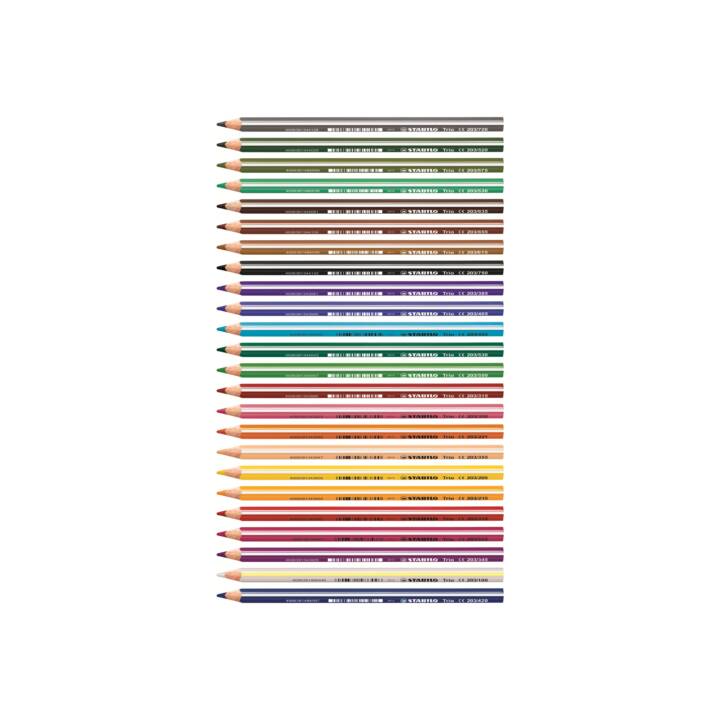 STABILO Crayons de couleur (Multicolore, 15 pièce)