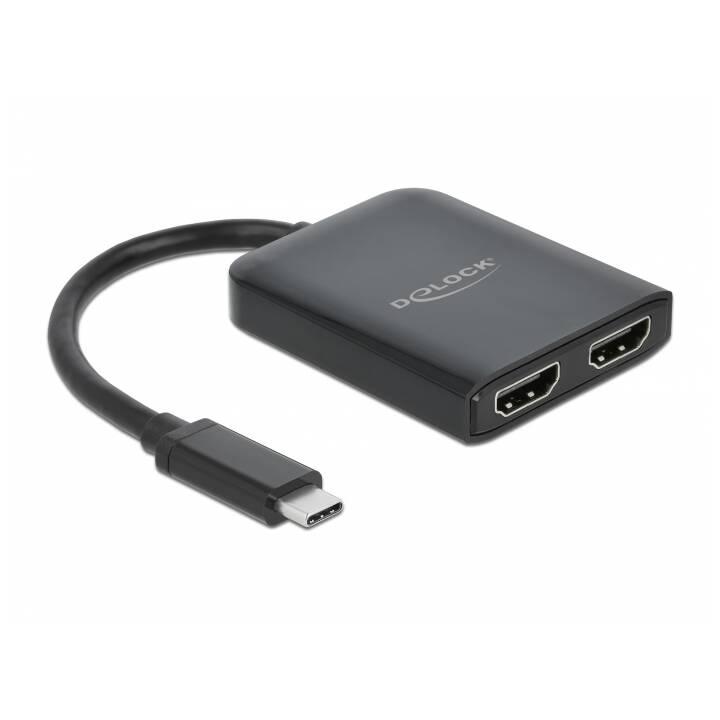 DELOCK Splitter (HDMI, USB Tipo-C)