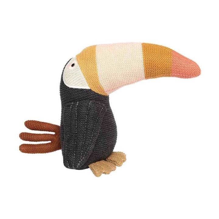 OYOY Toucan (22 cm, Orange, Noir, Multicolore)