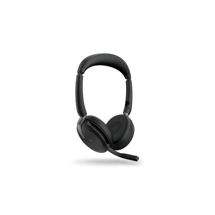 JABRA Office Headset Evolve2 65 Flex (On-Ear, Kabellos, Schwarz