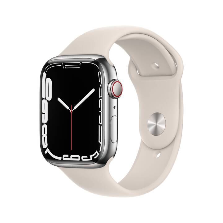 APPLE Watch Series 7 GPS + Cellular (45 mm, Acciaio Inox, GPS) -  Interdiscount