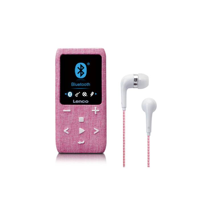 LENCO MP3Player Xemio861 (8 GB, Pink) Interdiscount