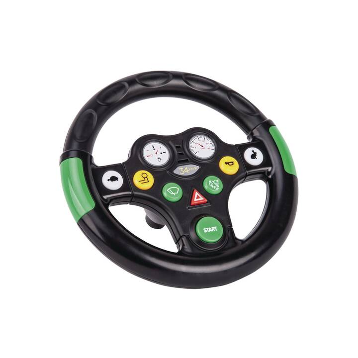 BIG Bobby Car Sound Wheel (Noir, Vert)